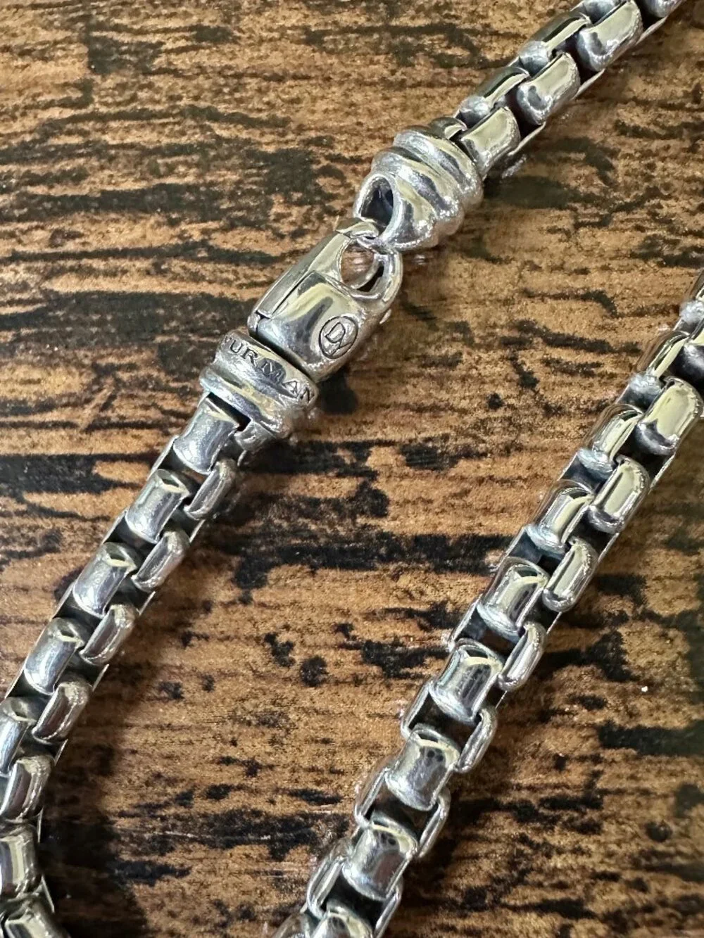 David Yurman Box Chain Necklace in Sterling Silver, 5mm - 22